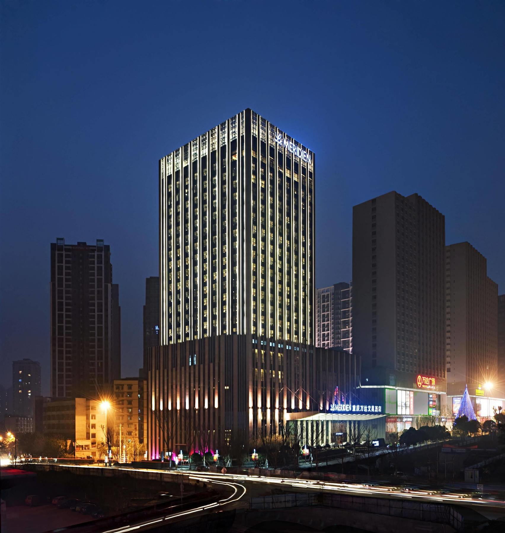 Le Meridien Chongqing Nan'an Bagian luar foto